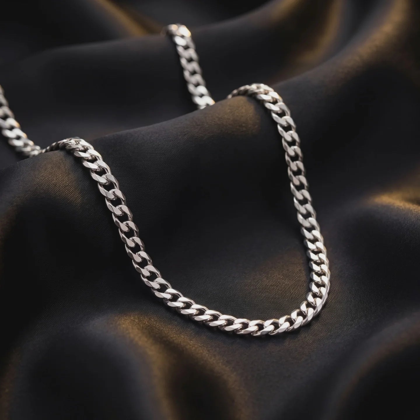 Cuban Link Chain, 4mm